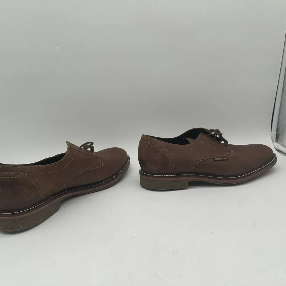 Mephisto AirRelax Brown Leather Cap Toe Oxfords‎ Size 10.5 US Dress Shoes